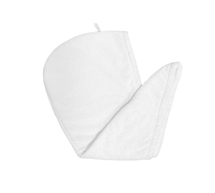 Spa Hair Towel Wrap - White / Hair Wrap