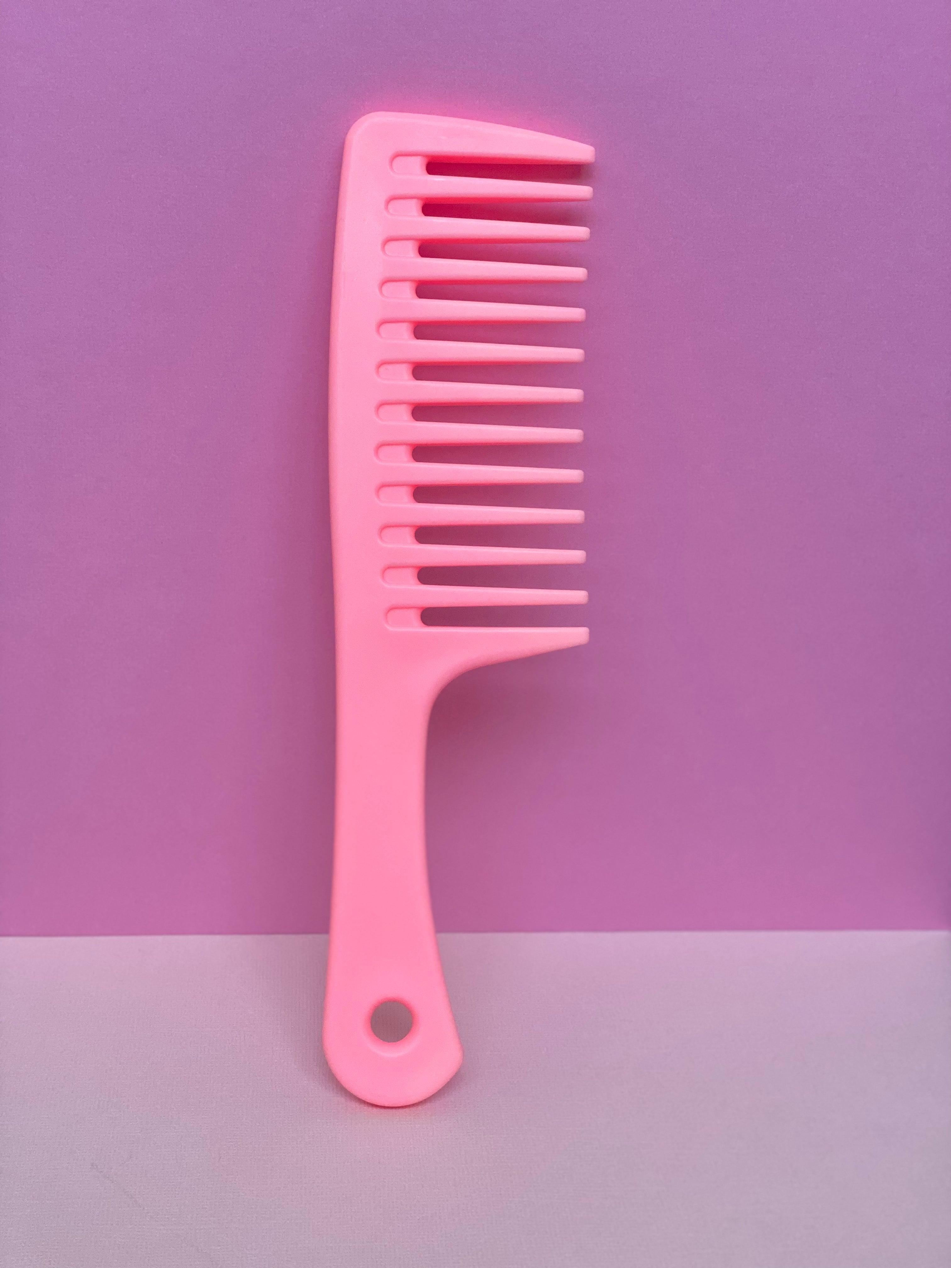 Wide Tooth Comb Large Wavy Curly Afro Hair No breakage or damage BE CURLY HAIRCARE